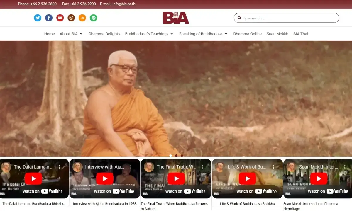 Buddhadasa Indapanno Archives