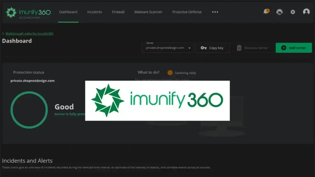 ระบบความปลอดภัย Imunify360 Imunify360 1024x576